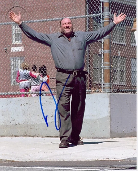 James Gandolfini autograph
