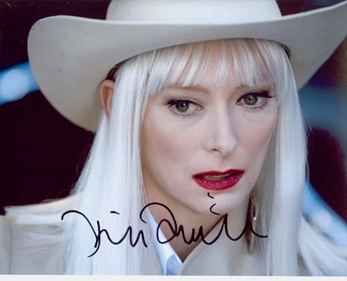 Tilda Swinton autograph