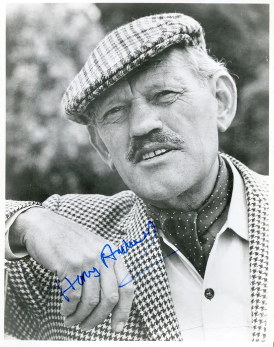 Harry Andrews autograph