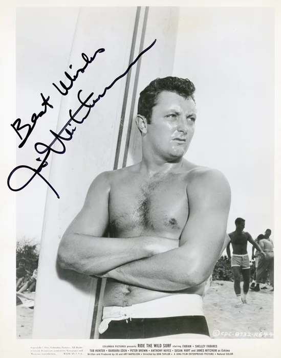 James Mitchum autograph