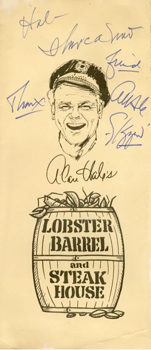 Alan Hale, Jr. autograph