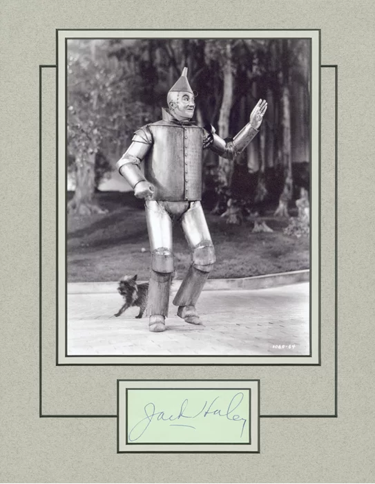 Jack Haley autograph