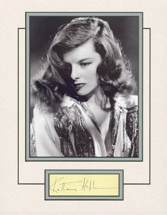 Katharine Hepburn autograph