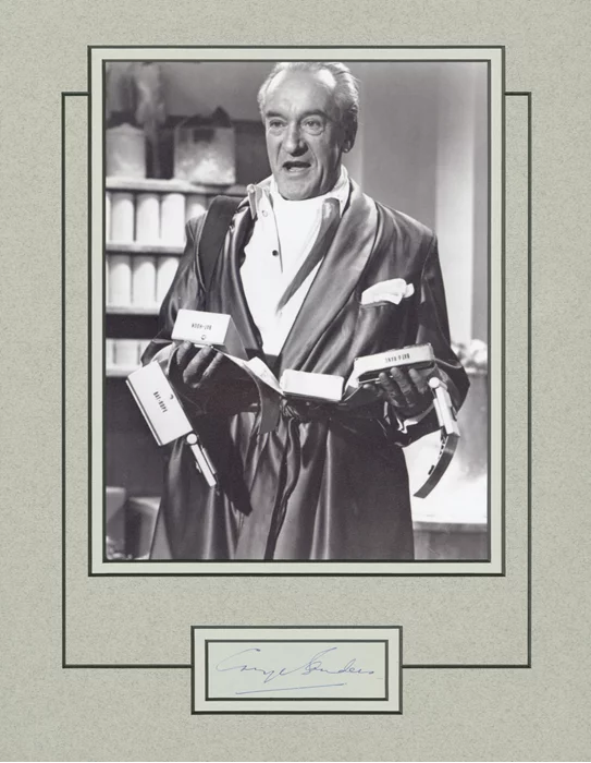 George Sanders autograph