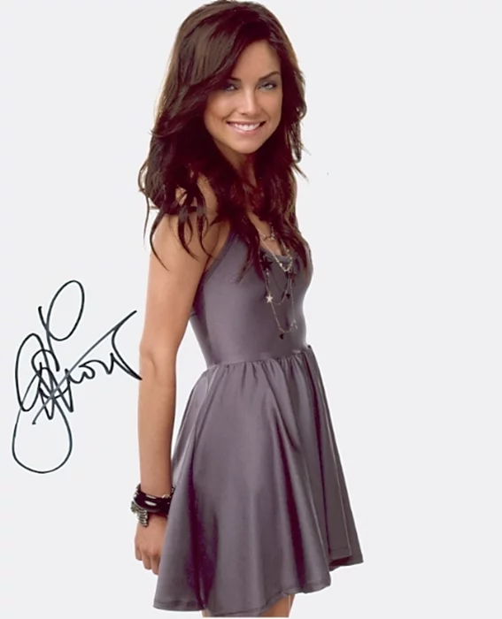 Jessica Stroup autograph