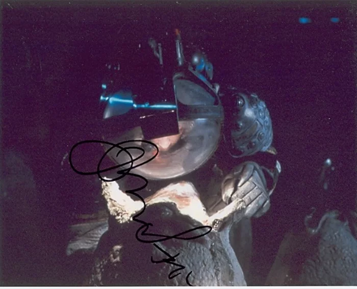 John Hurt autograph