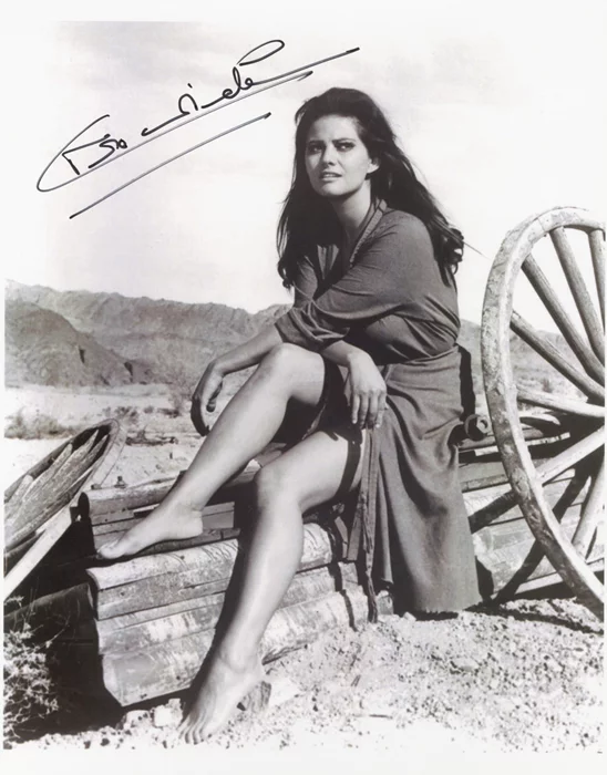 Claudia Cardinale autograph