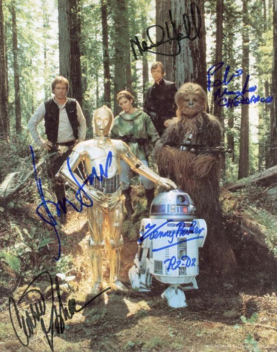 Star Wars: Episode VI - Return of the Jedi autograph