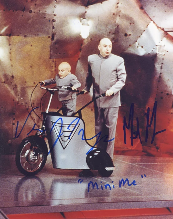 Austin Powers autograph