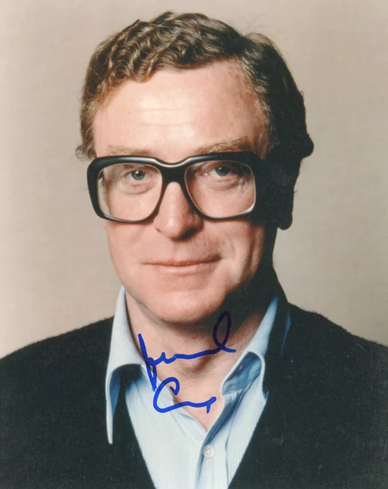 Michael Caine autograph