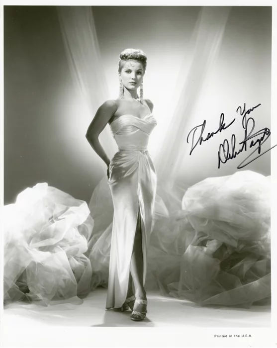 Debra Paget autograph