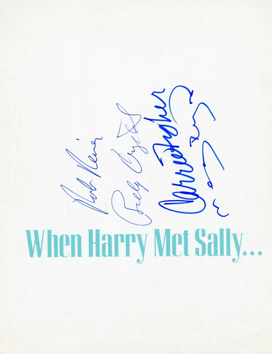 When Harry Met Sally... autograph
