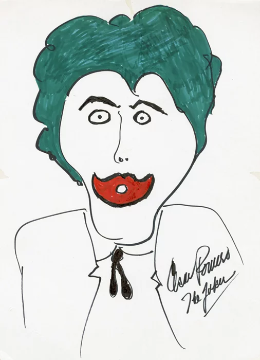 Cesar Romero autograph