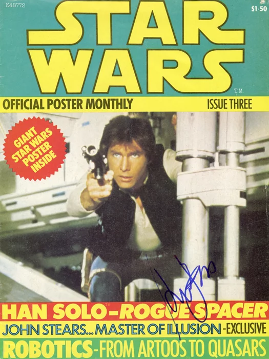 Harrison Ford autograph