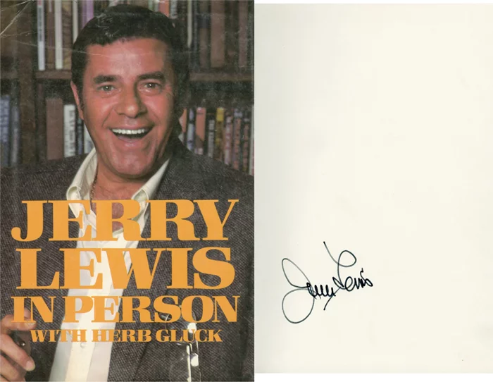 Jerry Lewis autograph