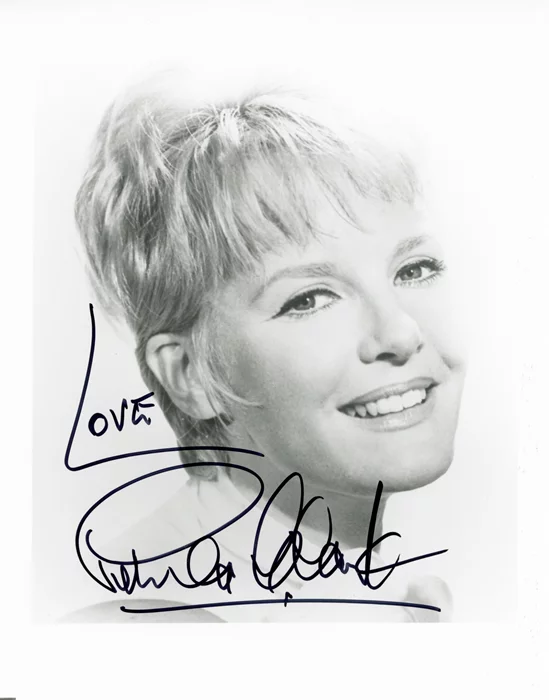 Petula Clark autograph