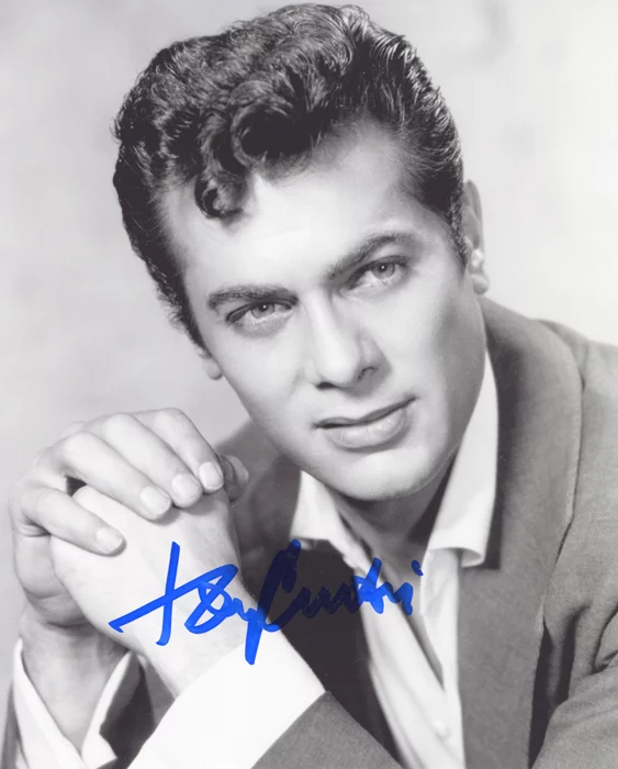 Tony Curtis autograph