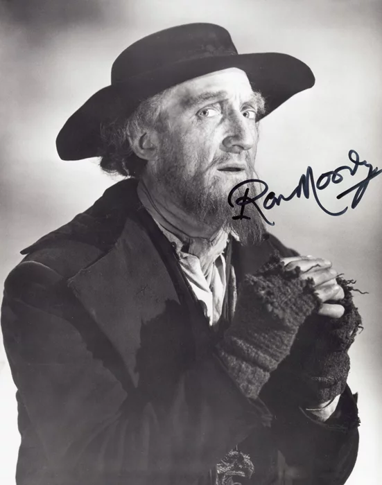 Ron Moody autograph