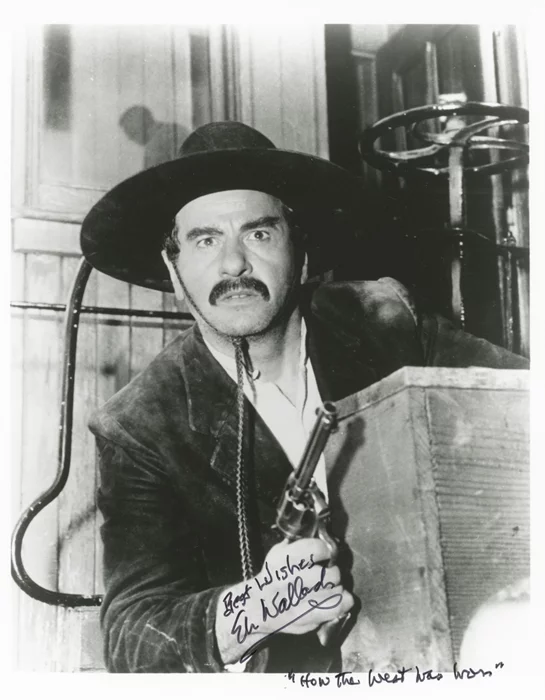 Eli Wallach autograph