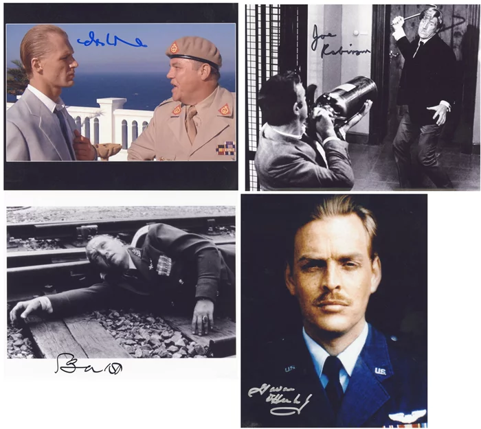 Bond Villains autograph