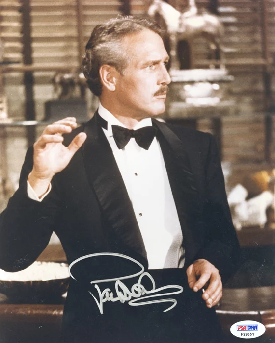 Paul Newman autograph