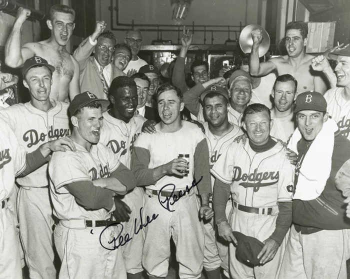 Pee Wee Reese autograph