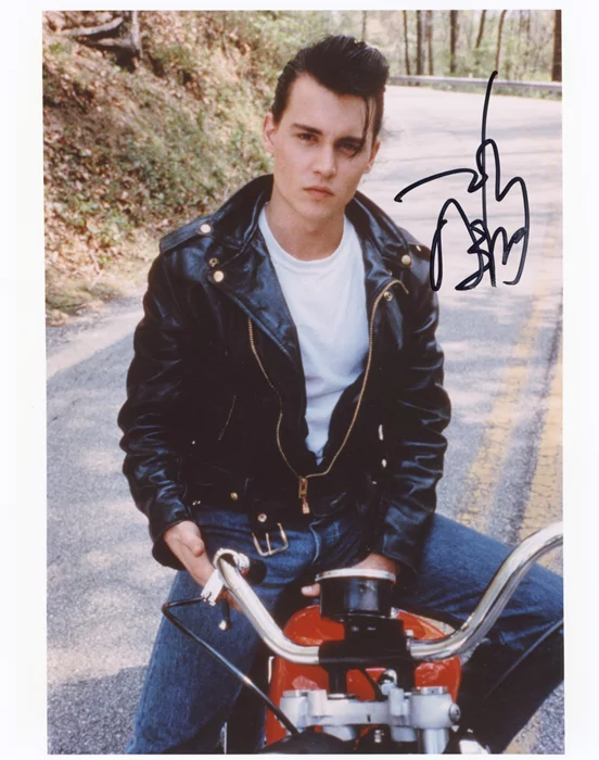 Johnny Depp autograph