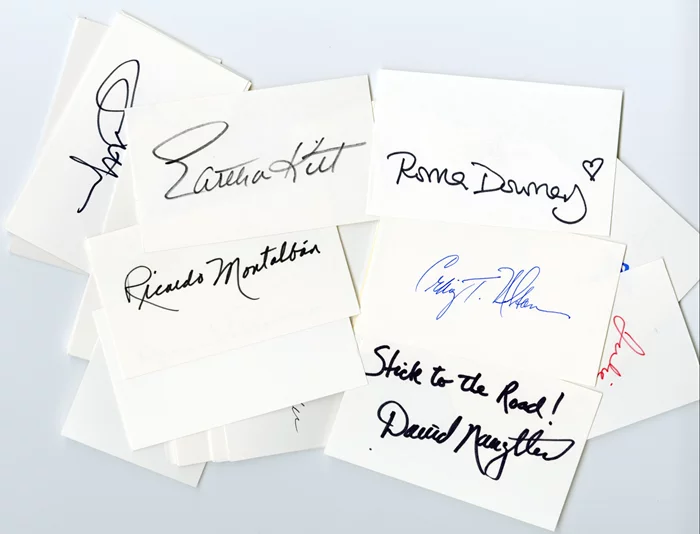 Signature Lot autograph