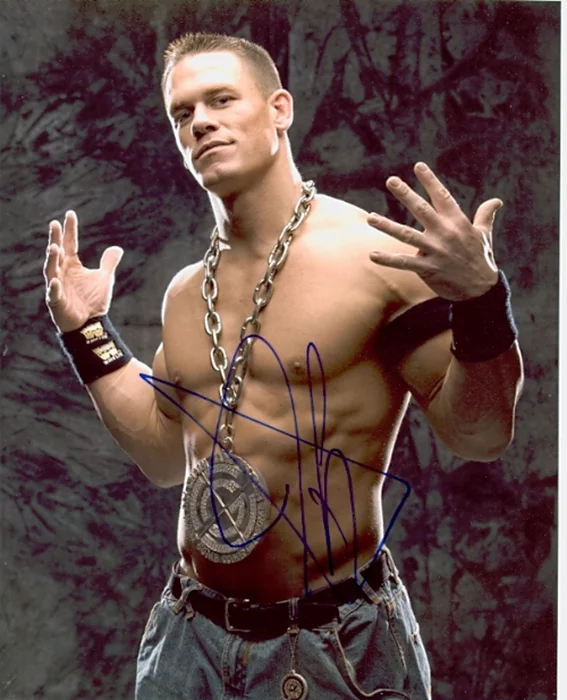 John Cena autograph