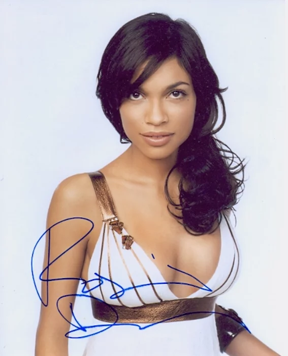 Rosario Dawson autograph