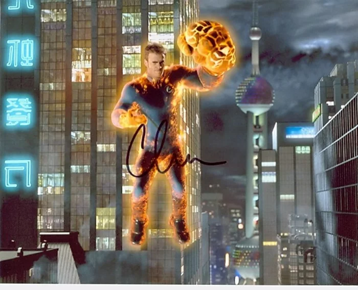 Chris Evans autograph
