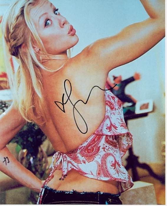 Jessica Cauffiel autograph