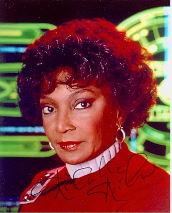 Nichelle Nichols autograph