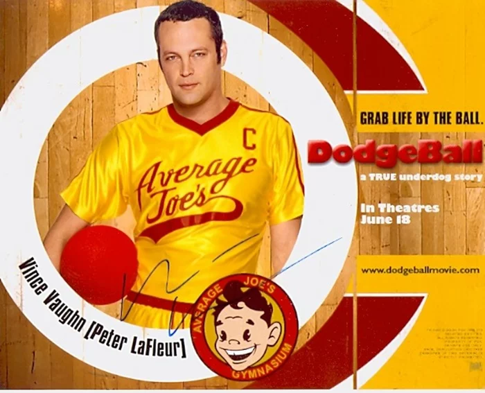 Vince Vaughn autograph