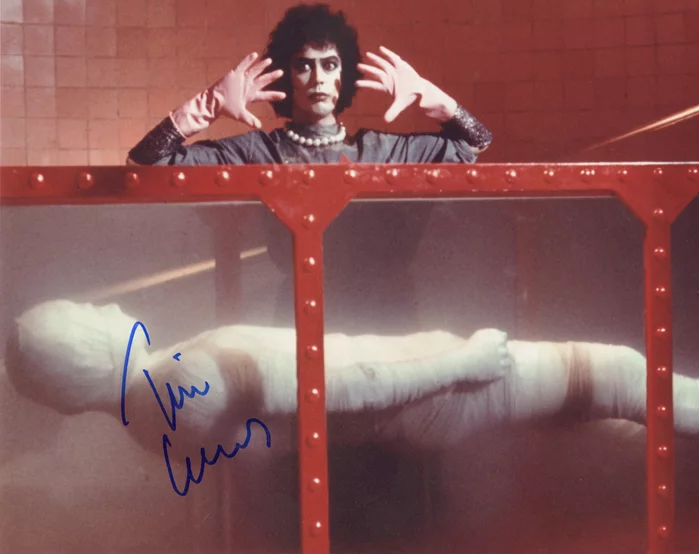 Tim Curry autograph