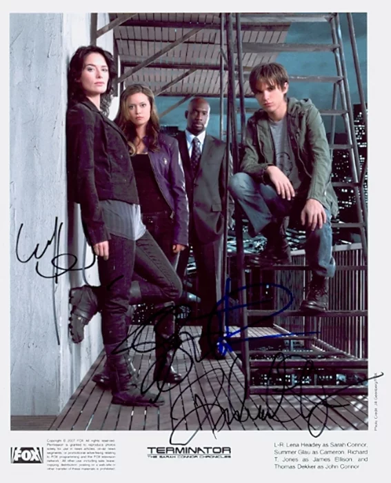 Terminator: The Sarah Connor Chronicles autograph