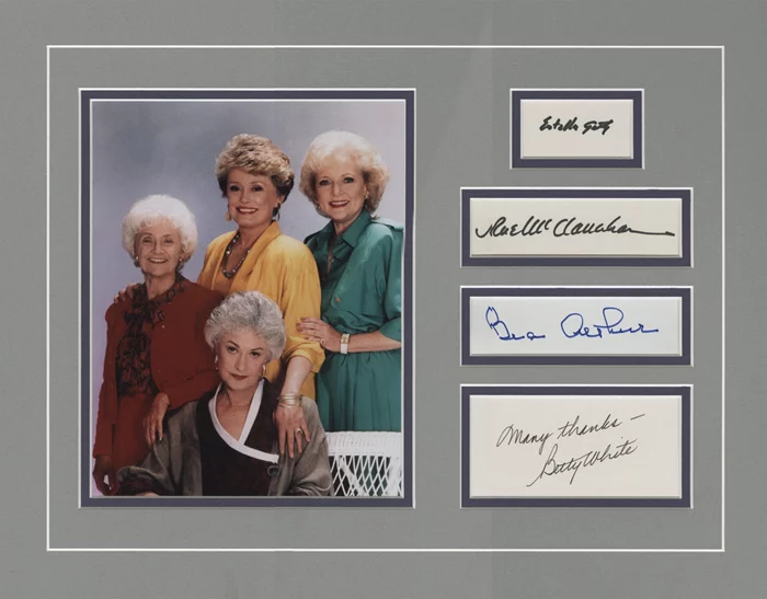 The Golden Girls autograph