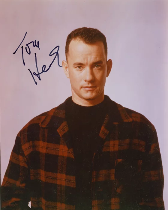 Tom Hanks autograph