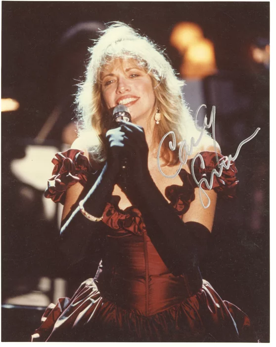 Carly Simon autograph