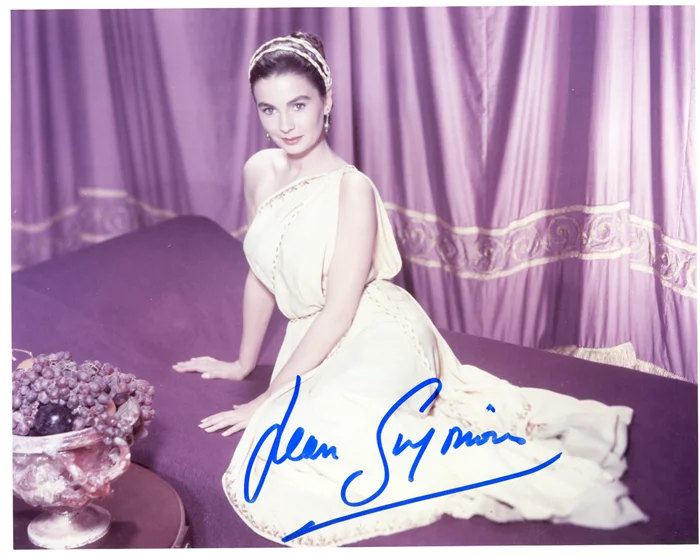 Jean Simmons autograph