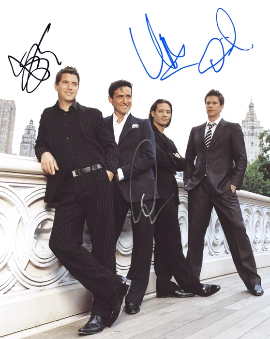 Il Divo autograph