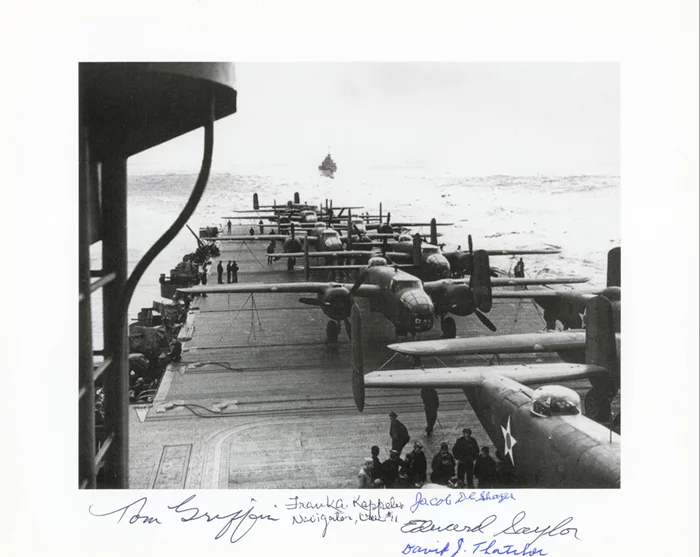 Doolittle Raiders autograph