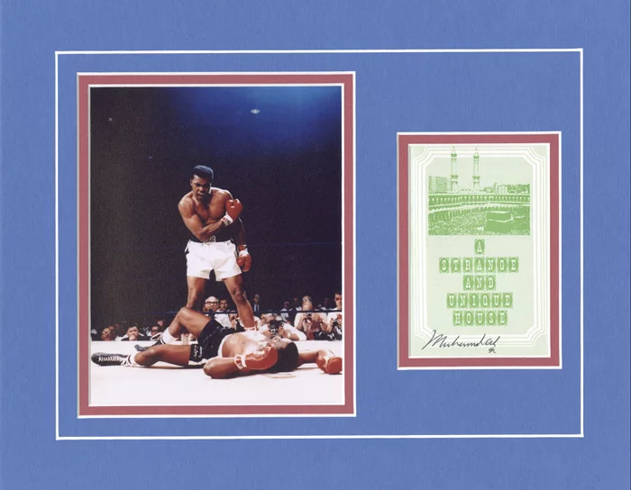 Muhammad Ali autograph