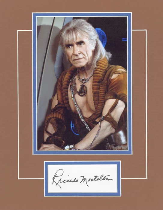 Ricardo Montalban autograph