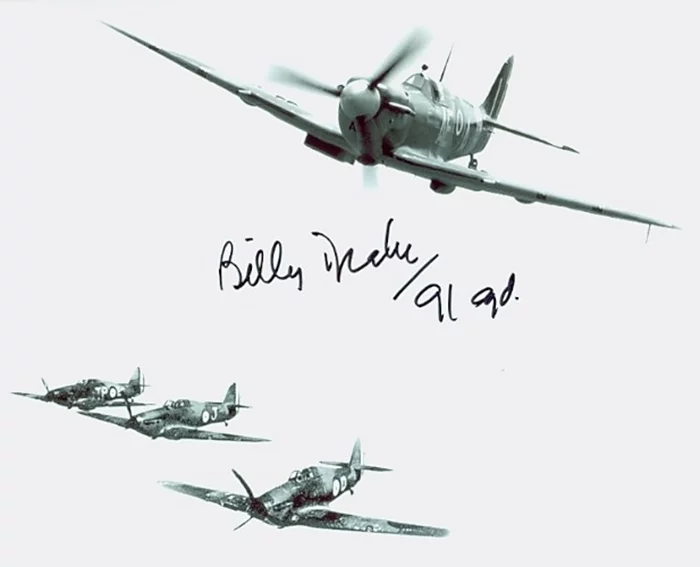Billy Drake autograph