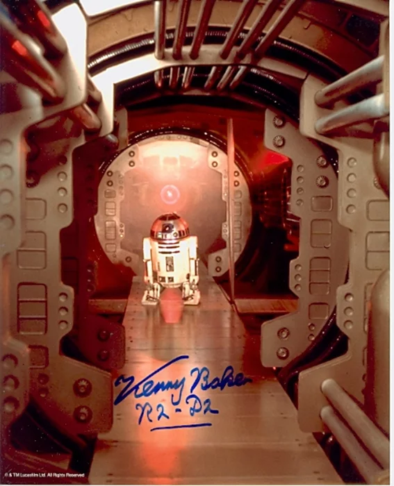 Kenny Baker autograph