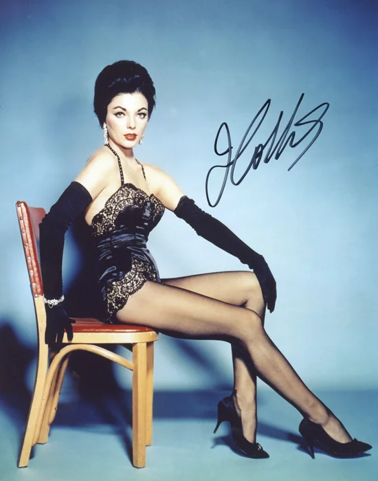 Joan Collins autograph