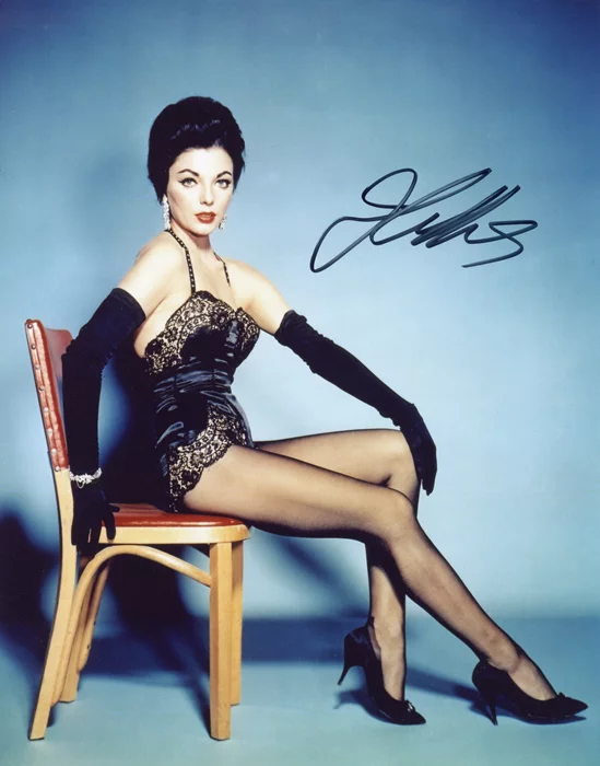 Joan Collins autograph