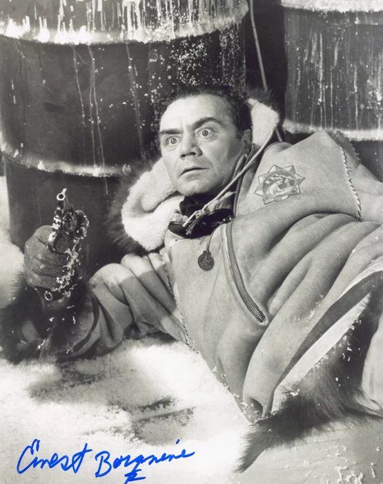 Ernest Borgnine autograph