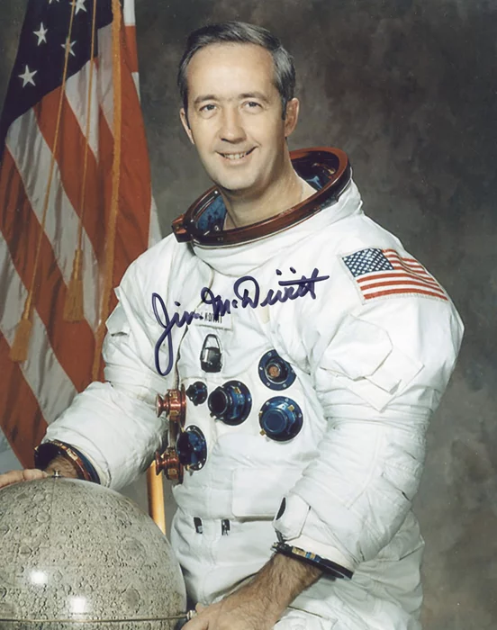 James McDivitt autograph
